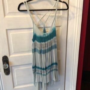 Free people tie dye mini dress or top